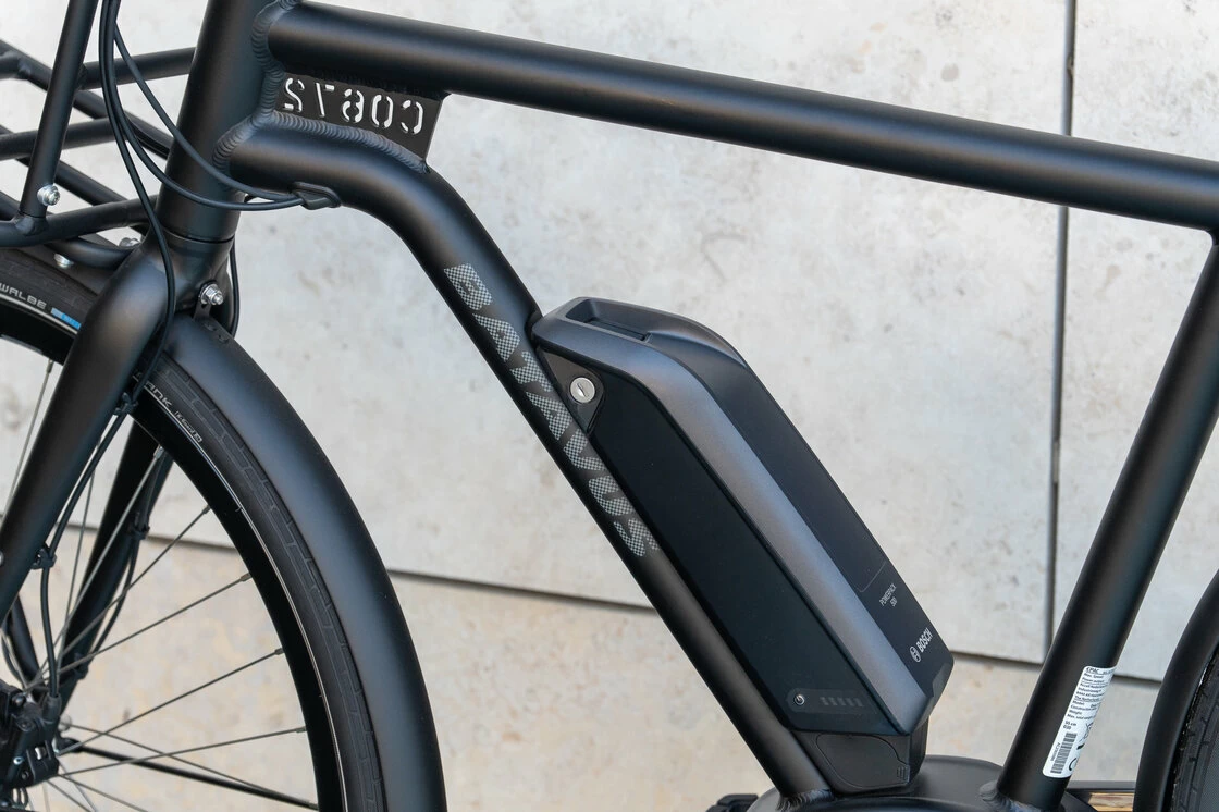Rower elektryczny Batavus Quip Extra Cargo Bosch Męski Black Mat