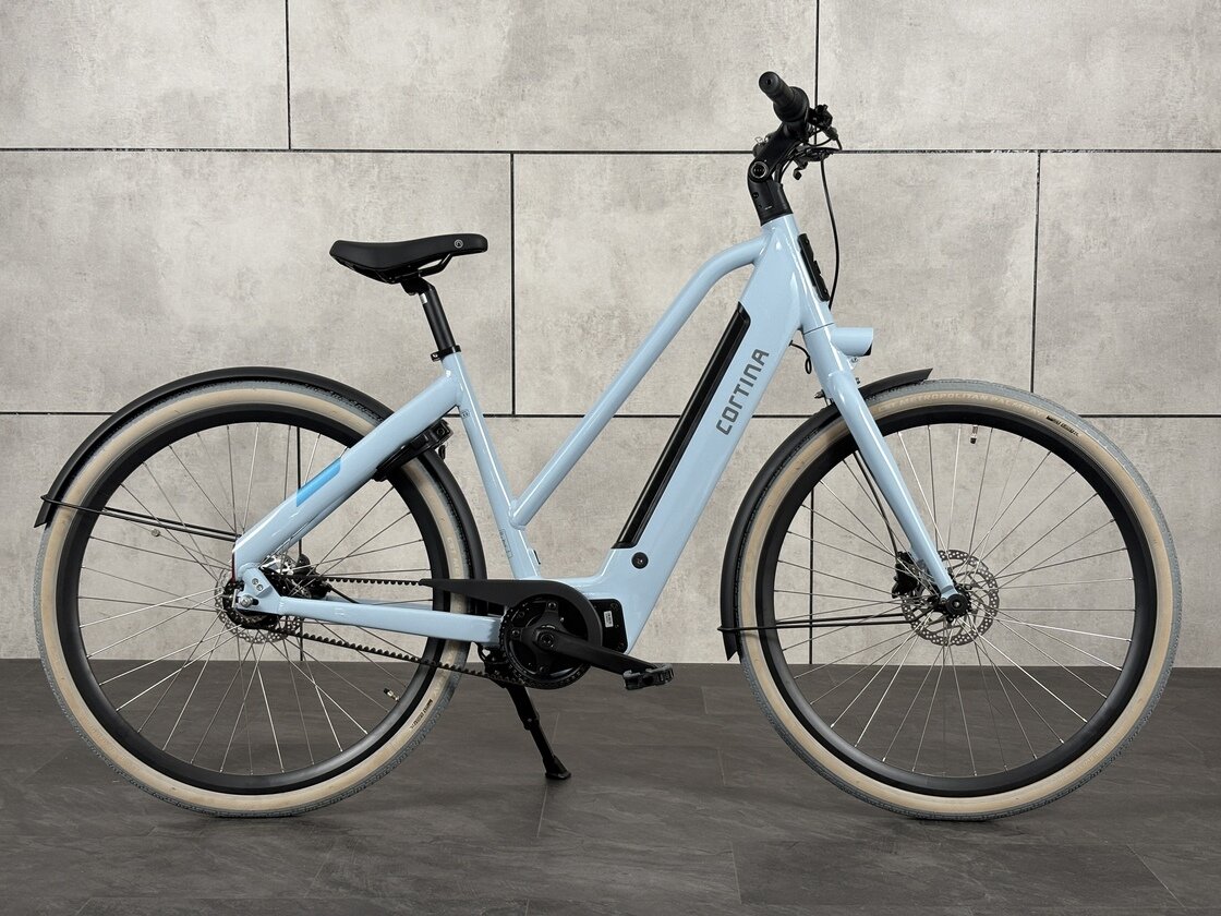 Rower elektryczny Cortina E-Blau Unisex Evening Gray