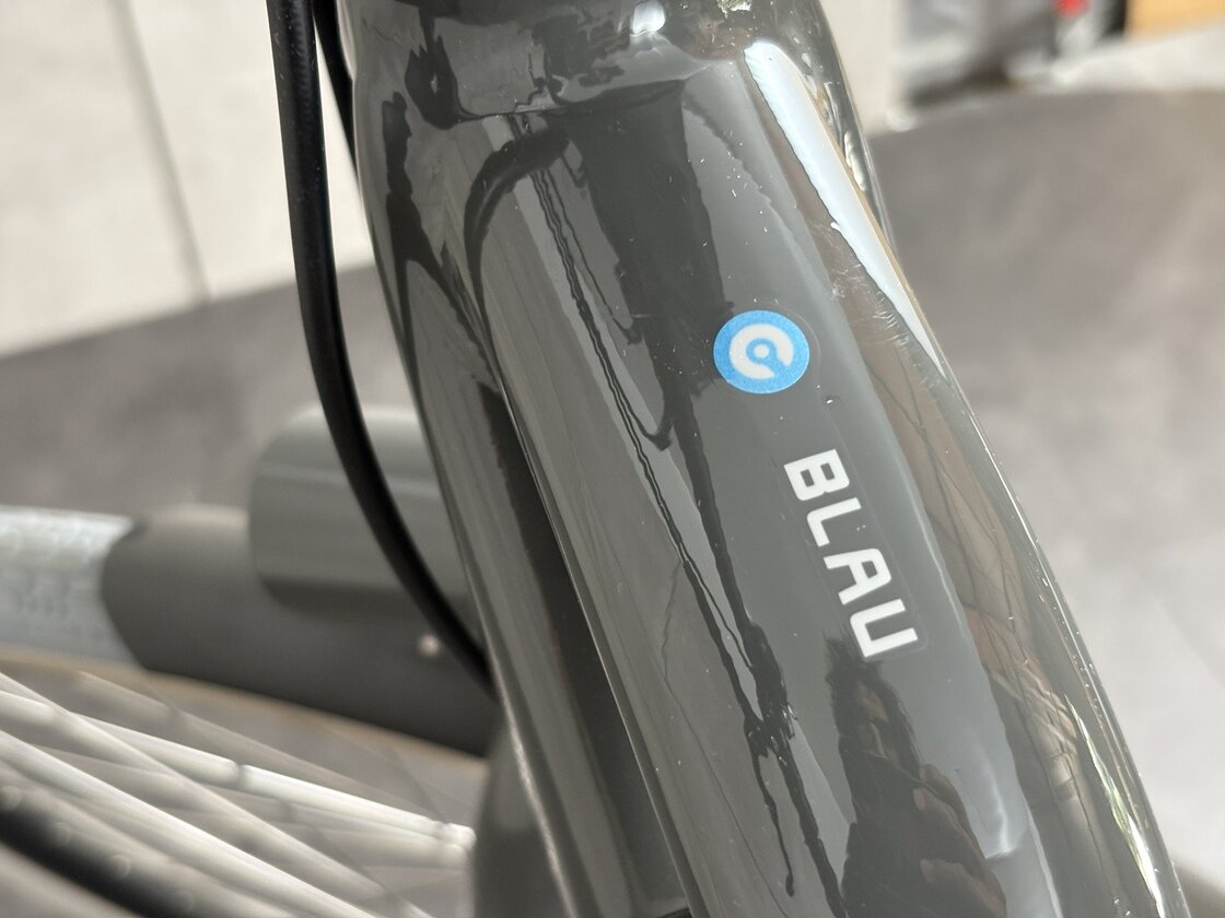 Rower elektryczny Cortina E-Blau Unisex Qibbel Gray Gloss