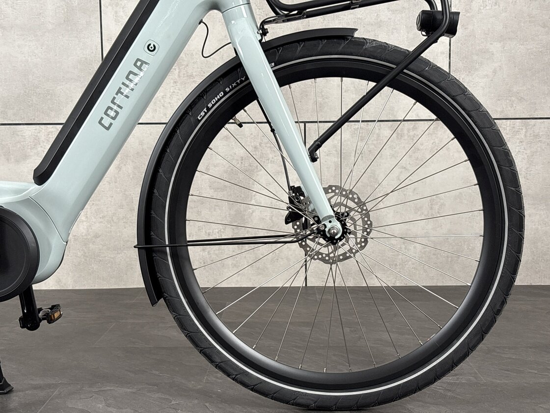 Rower elektryczny Cortina E-Common Bosch Smart Sea Grass