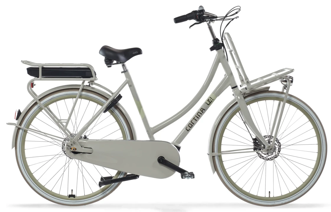 Rower elektryczny Cortina E-U4 Fashion Bosch Pebble Gray