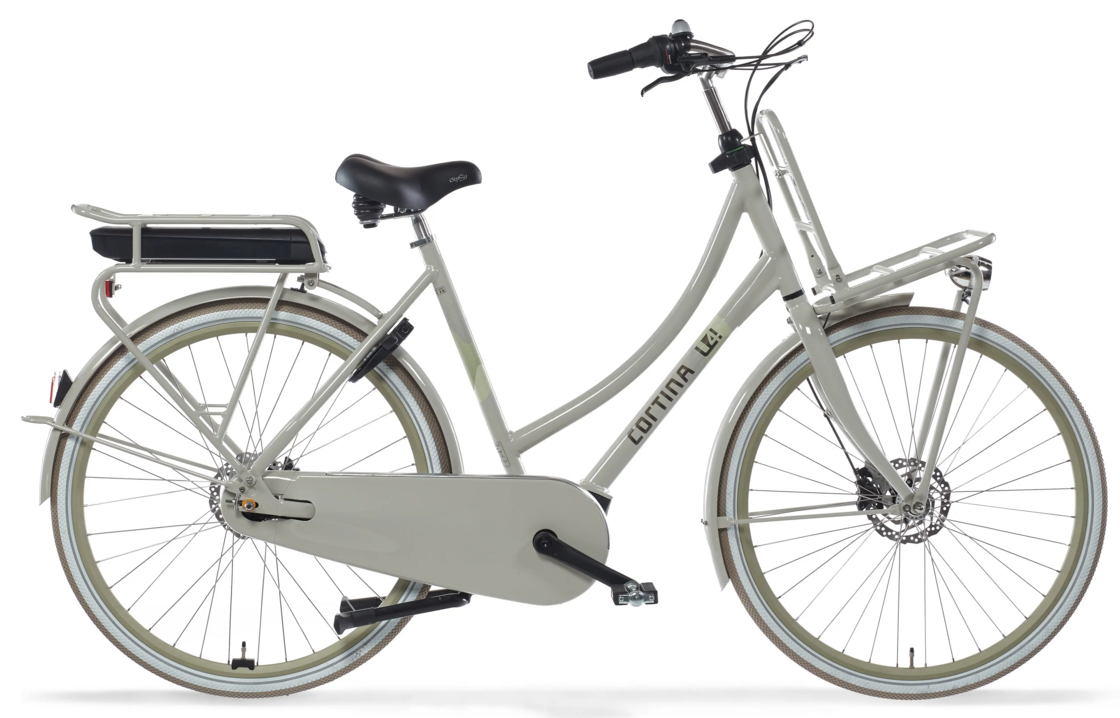 Rower elektryczny Cortina E-U4 Fashion Transport Bosch Pebble Gray