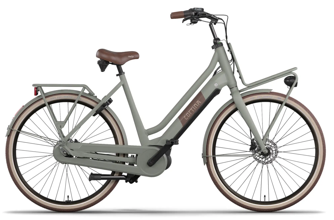 Rower elektryczny Cortina E-U4 Next Bosch Smart Muted Sage Mat