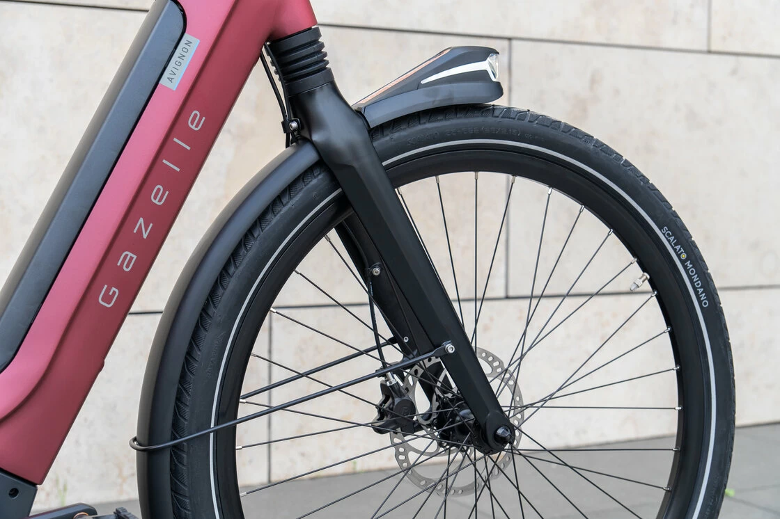 Rower elektryczny Gazelle Avignon C8 HMB  Bosch Coral Red Mat 61