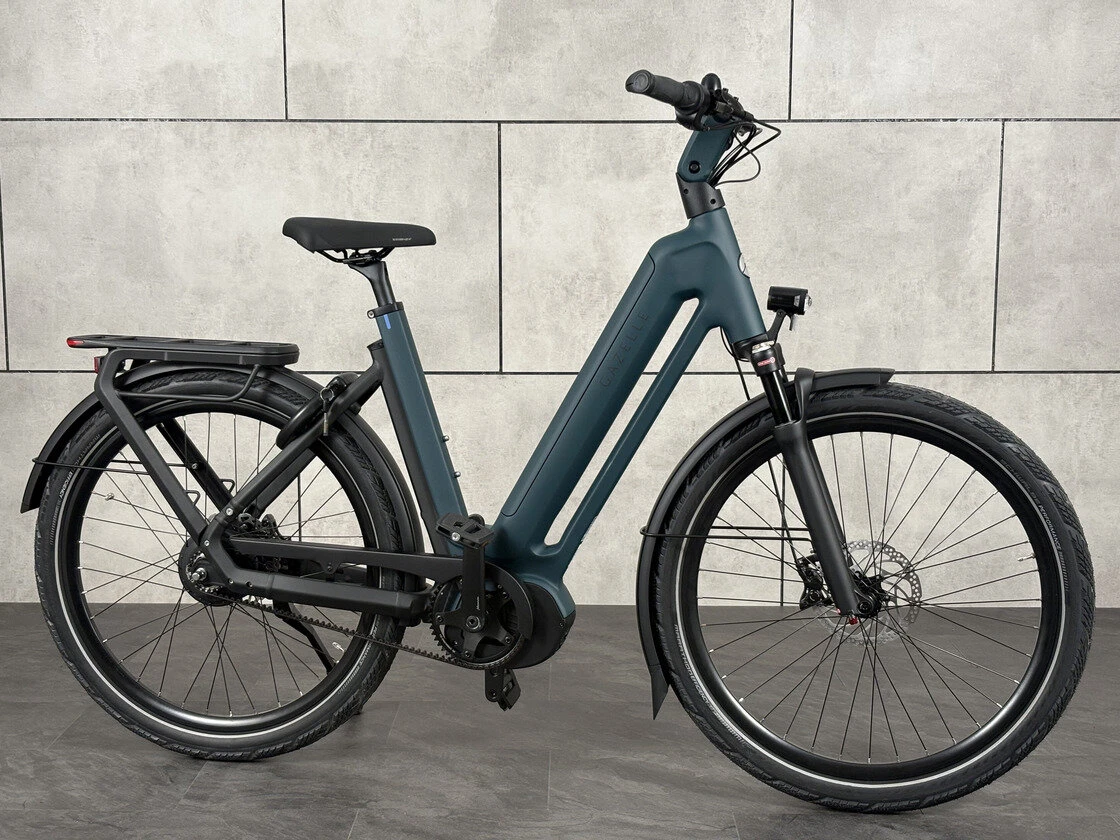 Rower elektryczny Gazelle Eclipse T11 SUV Thyme Green Mat