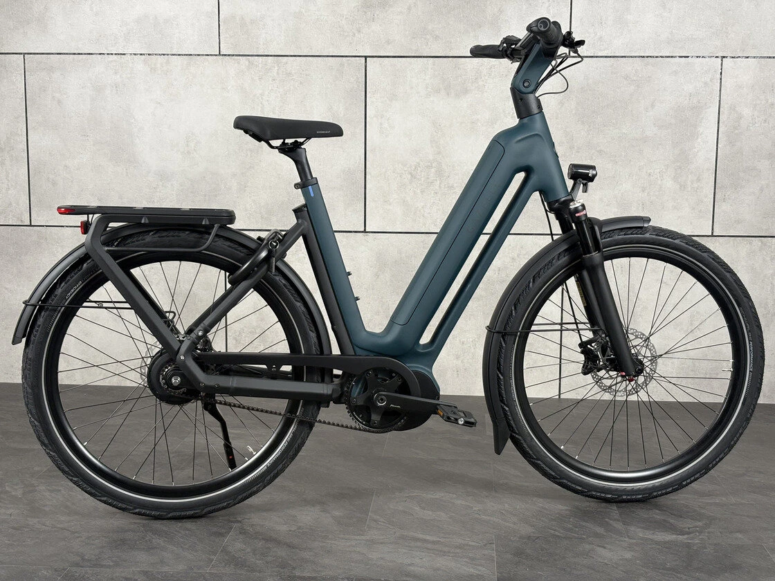 Rower elektryczny Gazelle Eclipse T11 SUV Thyme Green Mat