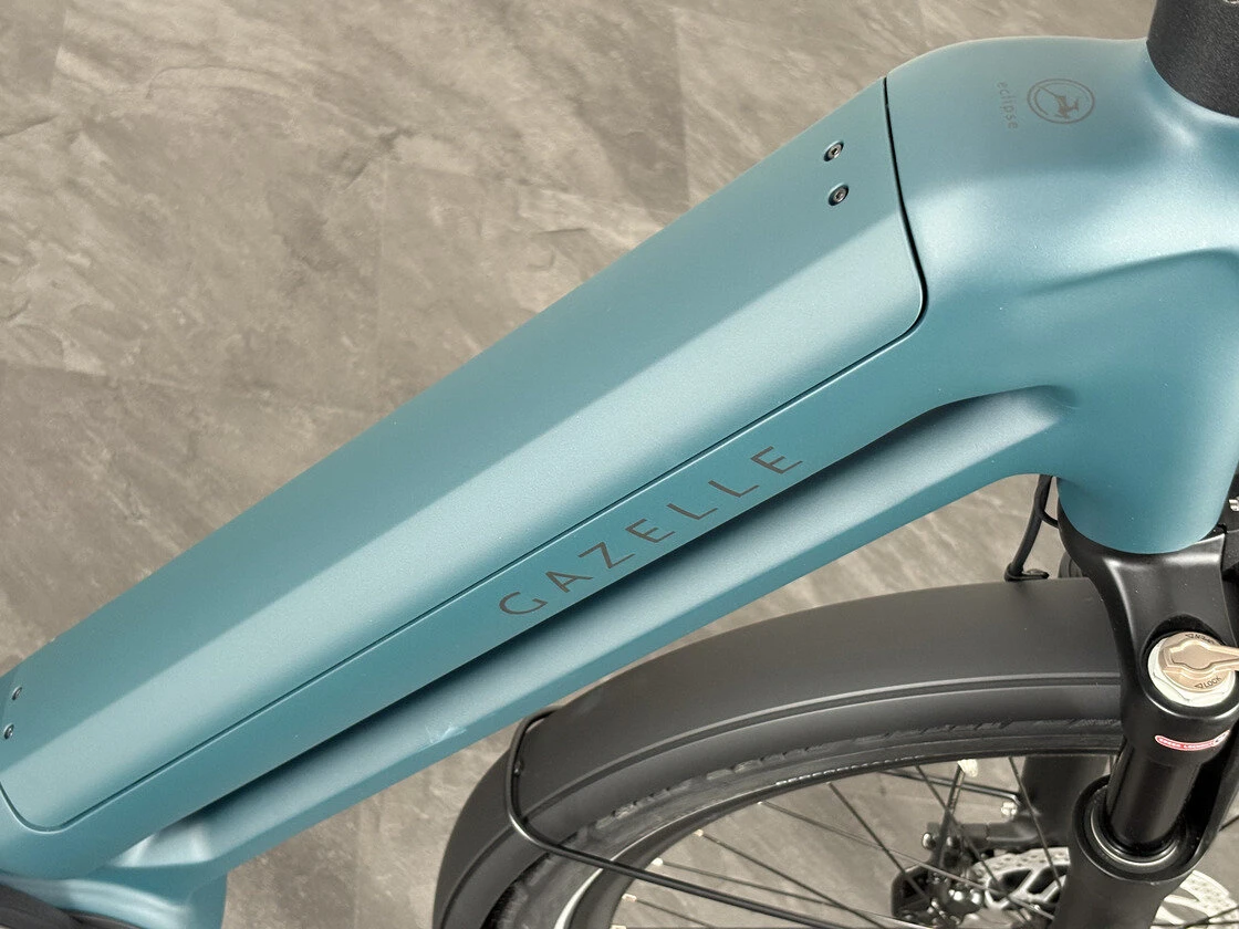 Rower elektryczny Gazelle Eclipse T11 SUV Thyme Green Mat