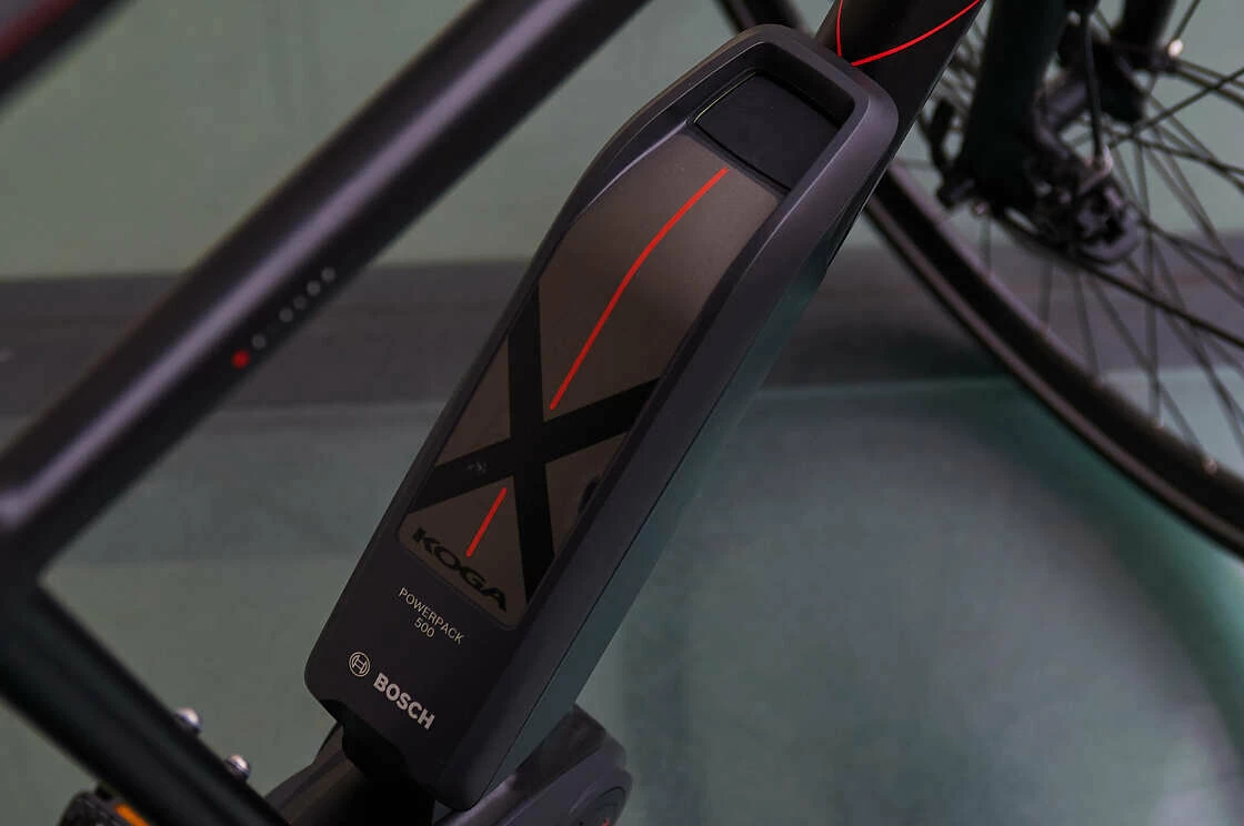 Rower elektryczny KOGA E-XLR8 Speed Bike 45 km/h 500Wh 57