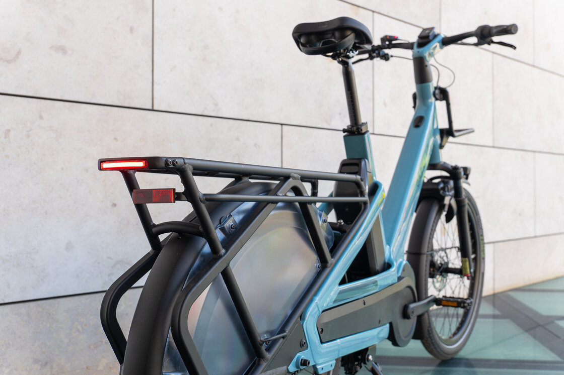 Rower elektryczny longtail Gazelle Cabby C380 Bosch Denim Blue