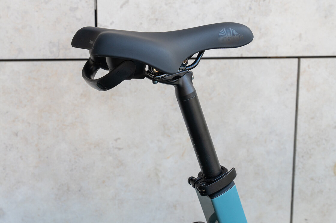Rower elektryczny longtail Gazelle Cabby C380 Bosch Denim Blue