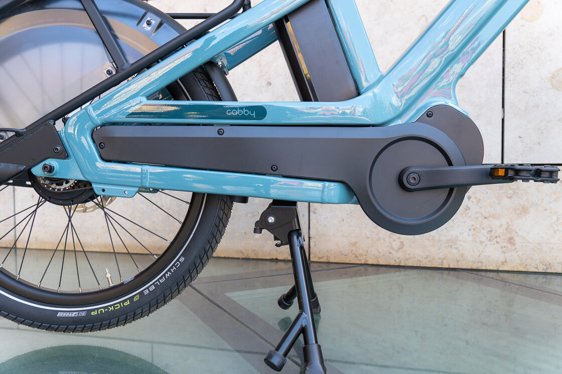 Rower elektryczny longtail Gazelle Cabby C380 Bosch Denim Blue