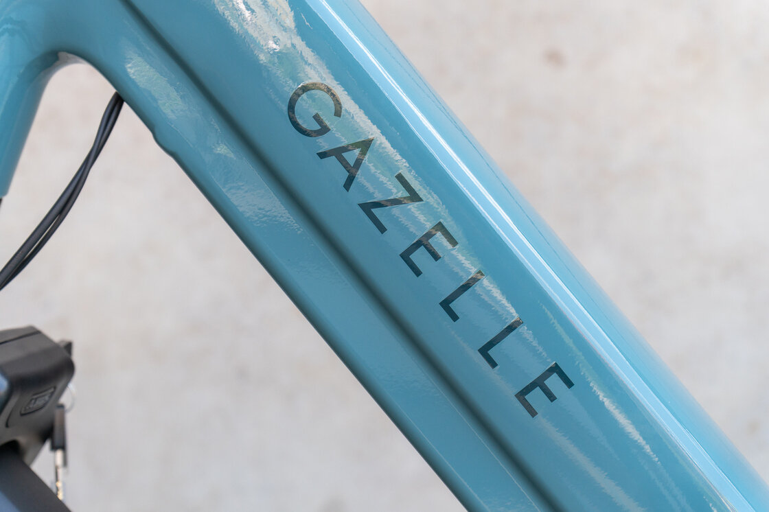 Rower elektryczny longtail Gazelle Cabby C380 Bosch Denim Blue