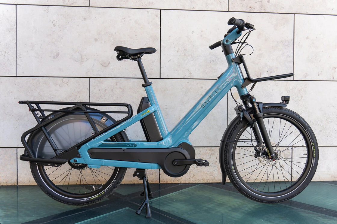 Rower elektryczny longtail Gazelle Cabby C380 Bosch Denim Blue 55