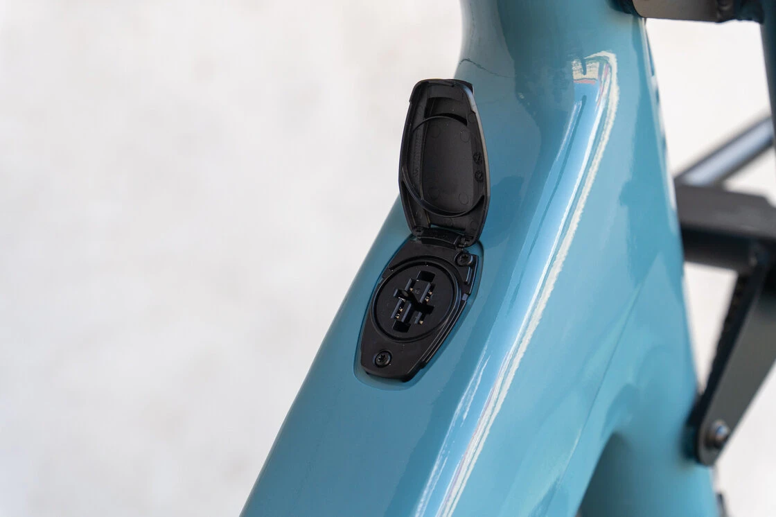 Rower elektryczny longtail Gazelle Cabby C380 Bosch Denim Blue 55
