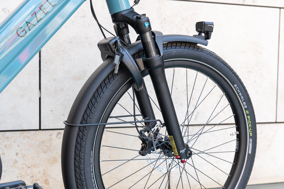 Rower elektryczny longtail Gazelle Cabby C380 Bosch Denim Blue 55