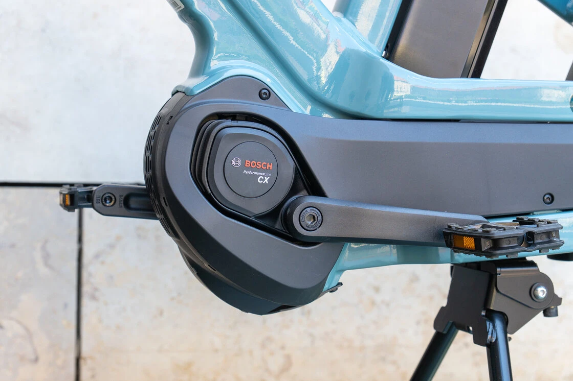 Rower elektryczny longtail Gazelle Cabby C380 Bosch Denim Blue 55
