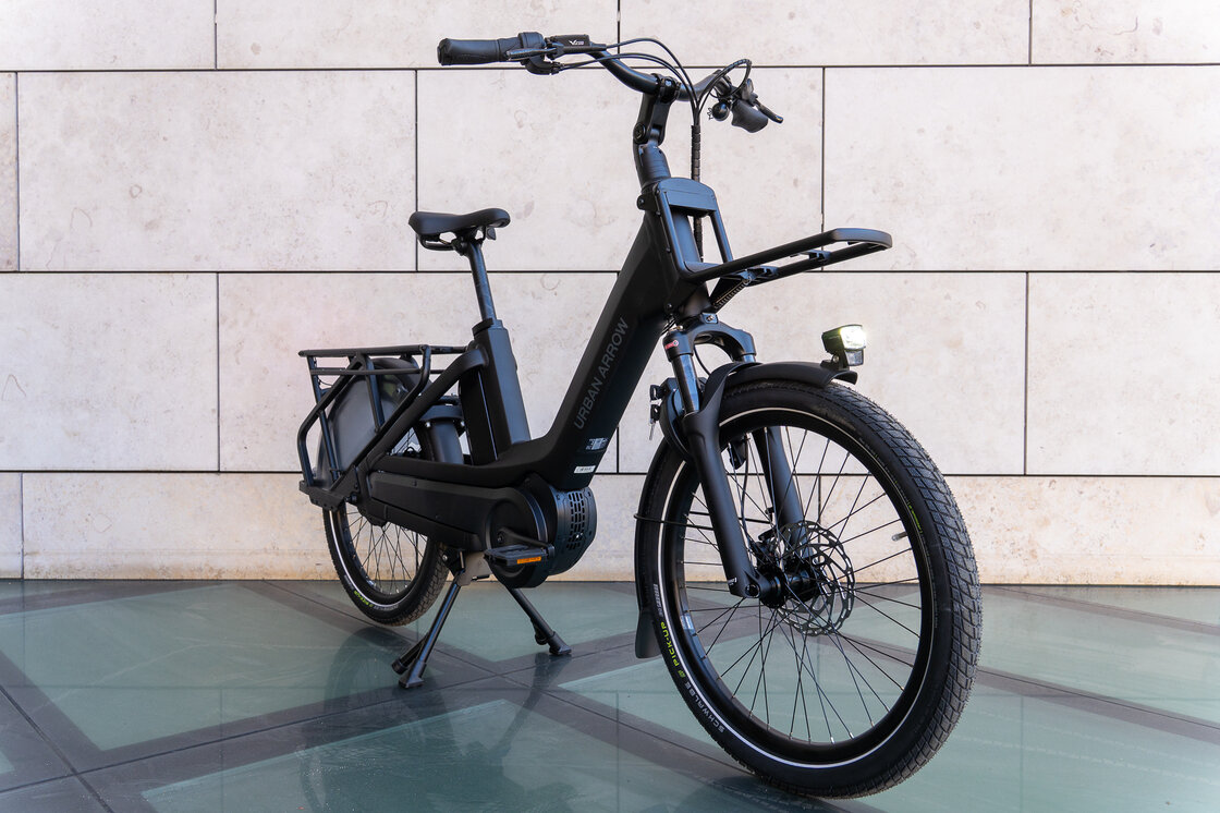 Rower elektryczny longtail Urban Arrow Breeze Bosch Black