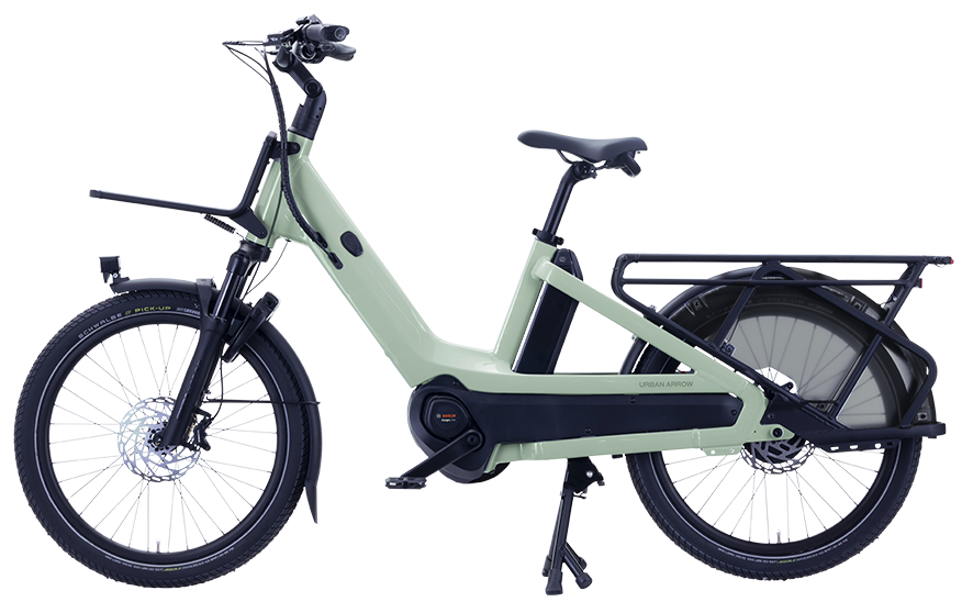 Rower elektryczny longtail Urban Arrow Breeze Bosch Green
