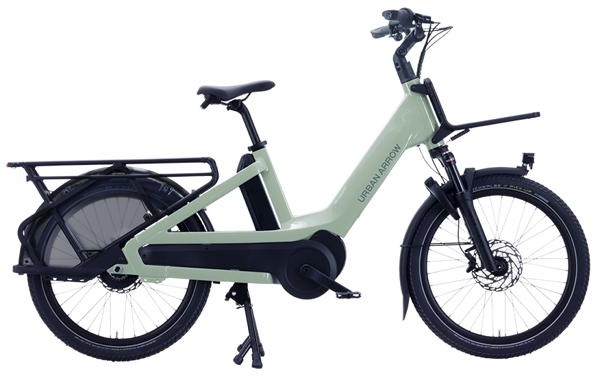 Rower elektryczny longtail Urban Arrow Breeze Bosch Green