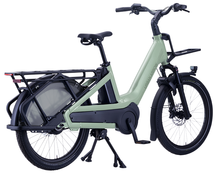 Rower elektryczny longtail Urban Arrow Breeze Bosch Green