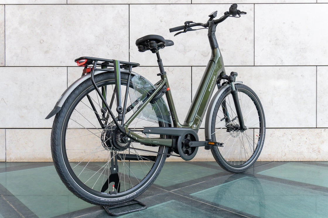 Rower elektryczny na pasku Batavus Finez E-go Power Exclusive Plus Smart Enviolo Bosch Green 53