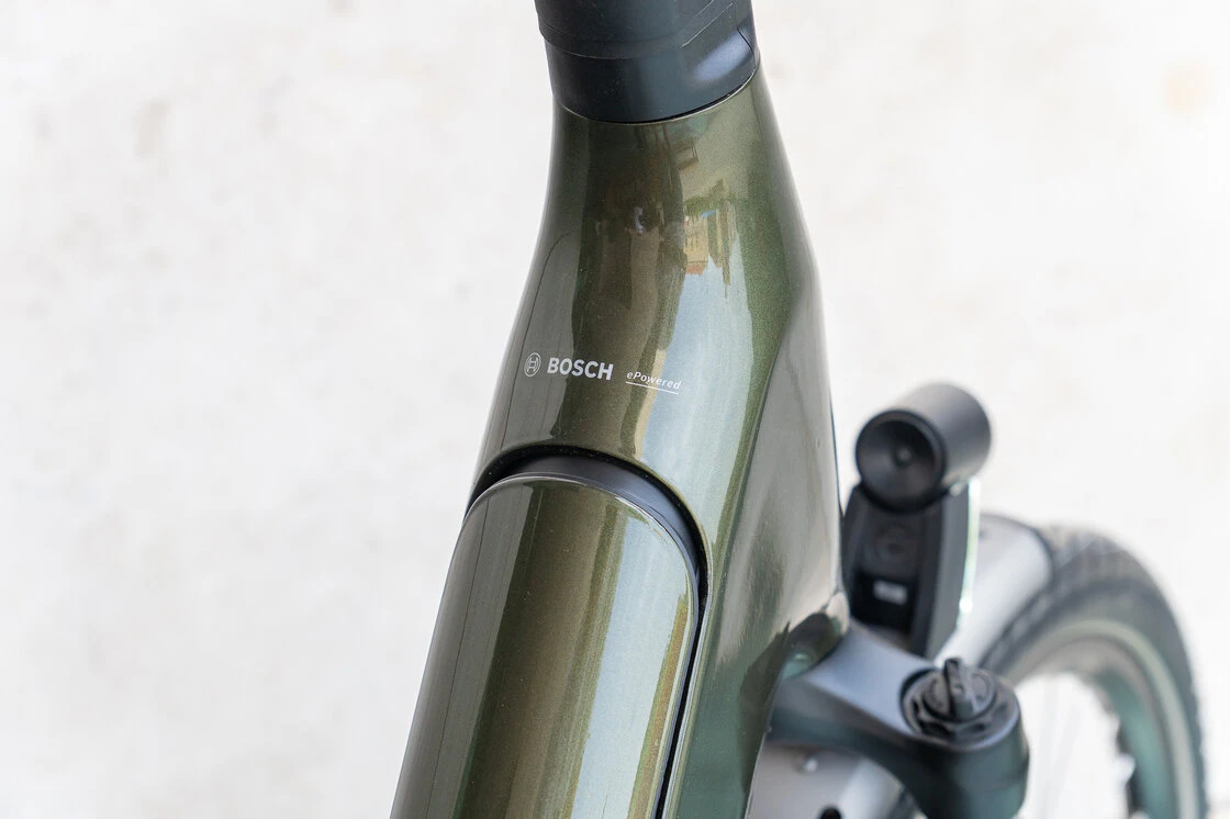Rower elektryczny na pasku Batavus Finez E-go Power Exclusive Plus Smart Enviolo Bosch Green 53