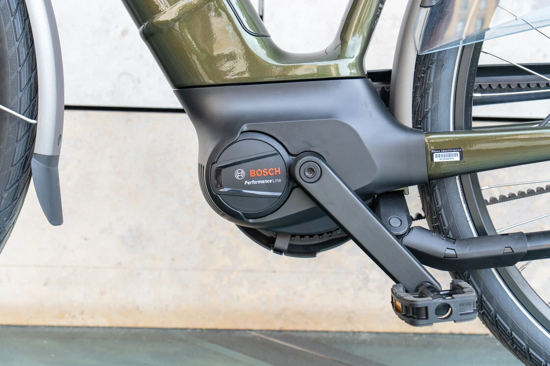 Rower elektryczny na pasku Batavus Finez E-go Power Exclusive Plus Smart Enviolo Bosch Green 53