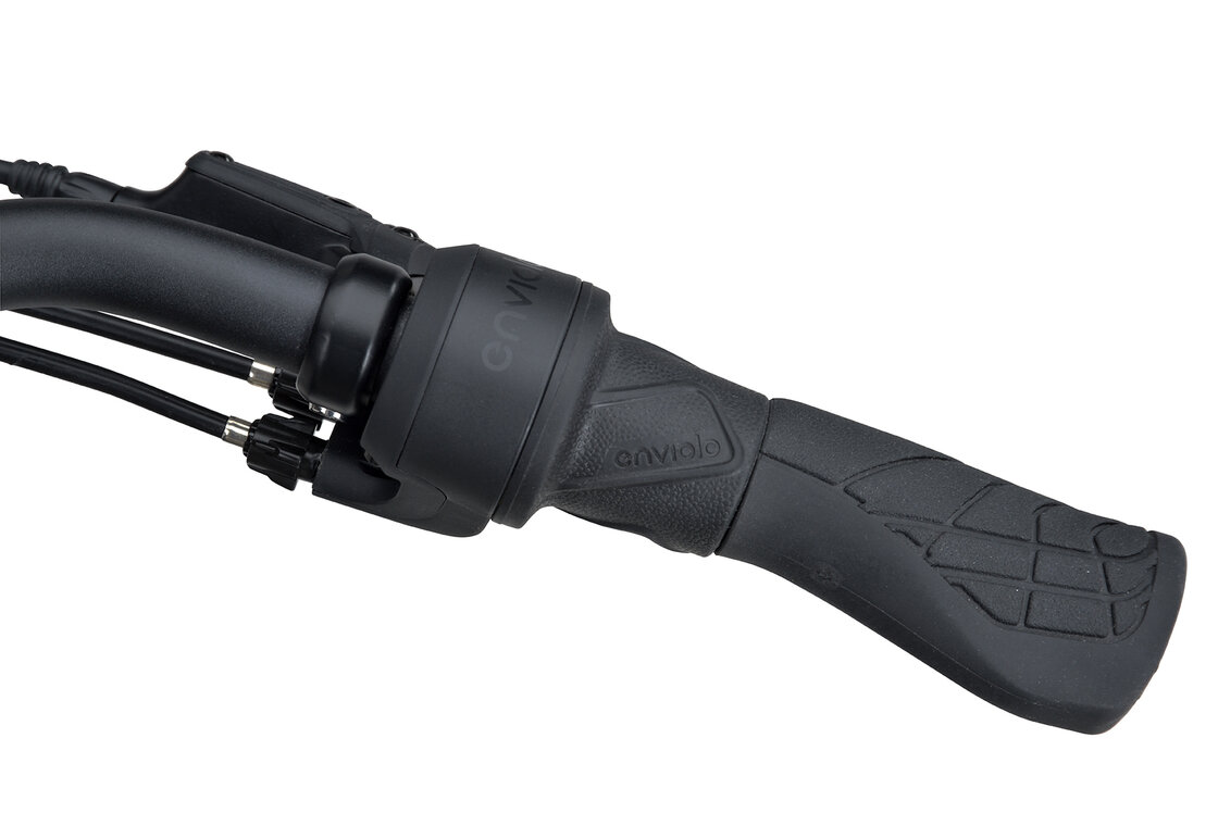 Rower elektryczny na pasku Batavus Finez E-go Power Exclusive Plus Smart Enviolo Bosch Męski Volcano Black Mat