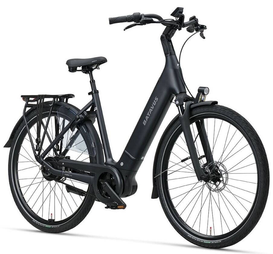 Rower elektryczny na pasku Batavus Finez E-go Power Exclusive Plus Smart Enviolo Bosch Unisex Volcano Black Mat