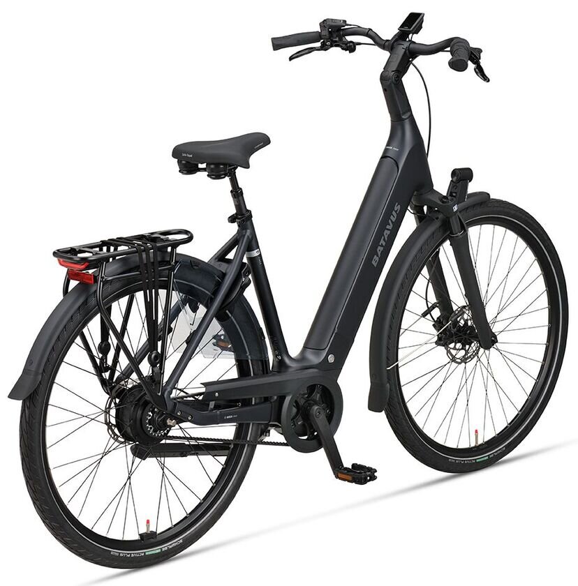 Rower elektryczny na pasku Batavus Finez E-go Power Exclusive Plus Smart Enviolo Bosch Unisex Volcano Black Mat