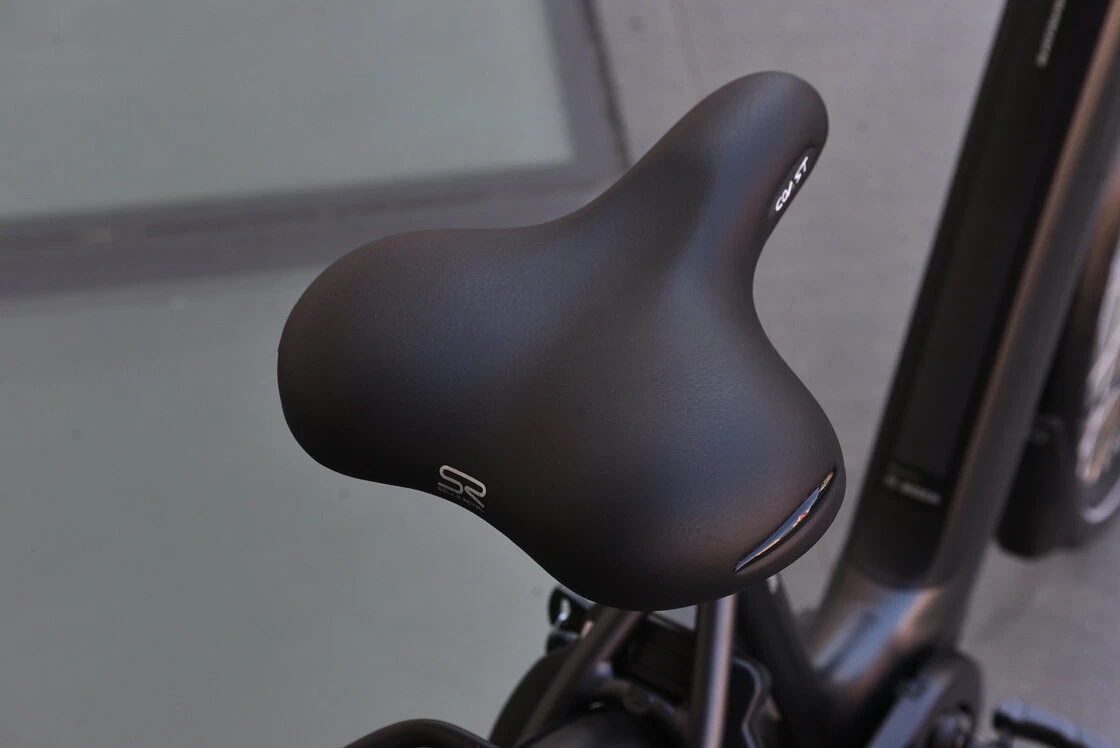 Rower elektryczny na pasku Batavus Finez Power Exclusive 625Wh (ham. w pedałach)  Męski Czarny Mat