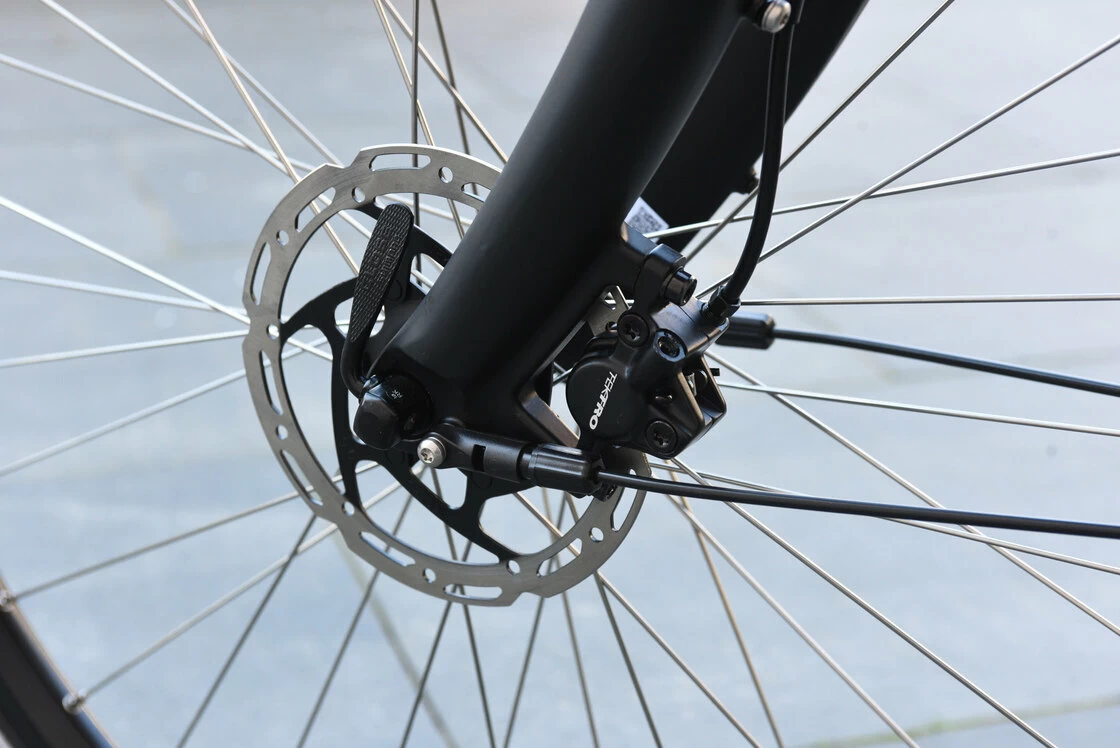 Rower elektryczny na pasku Batavus Finez Power Exclusive 625Wh (ham. w pedałach)  Męski Czarny Mat