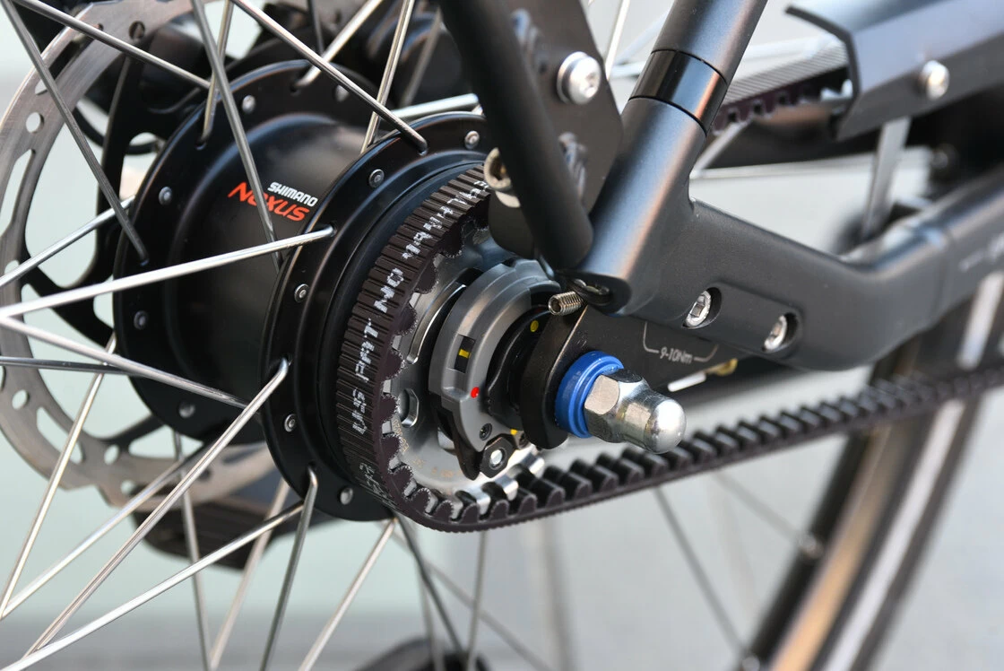 Rower elektryczny na pasku Batavus Finez Power Exclusive 625Wh (ham. w pedałach)  Męski Czarny Mat