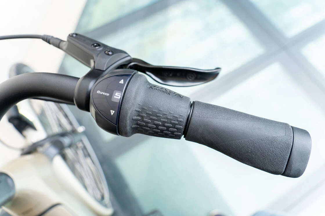Rower elektryczny na pasku Batavus Finez Power Exclusive BES3 Smart Szampański