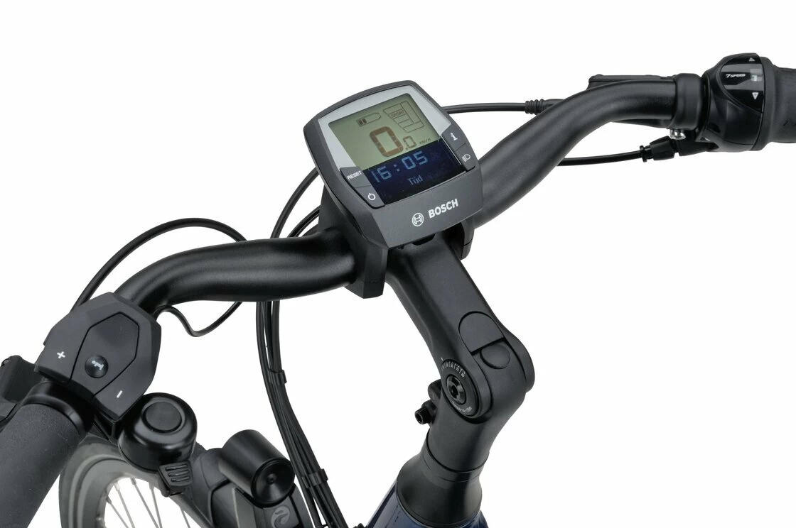 Rower elektryczny na pasku Batavus Finez Power Exclusive Bosch Męski Black Smoke Mat