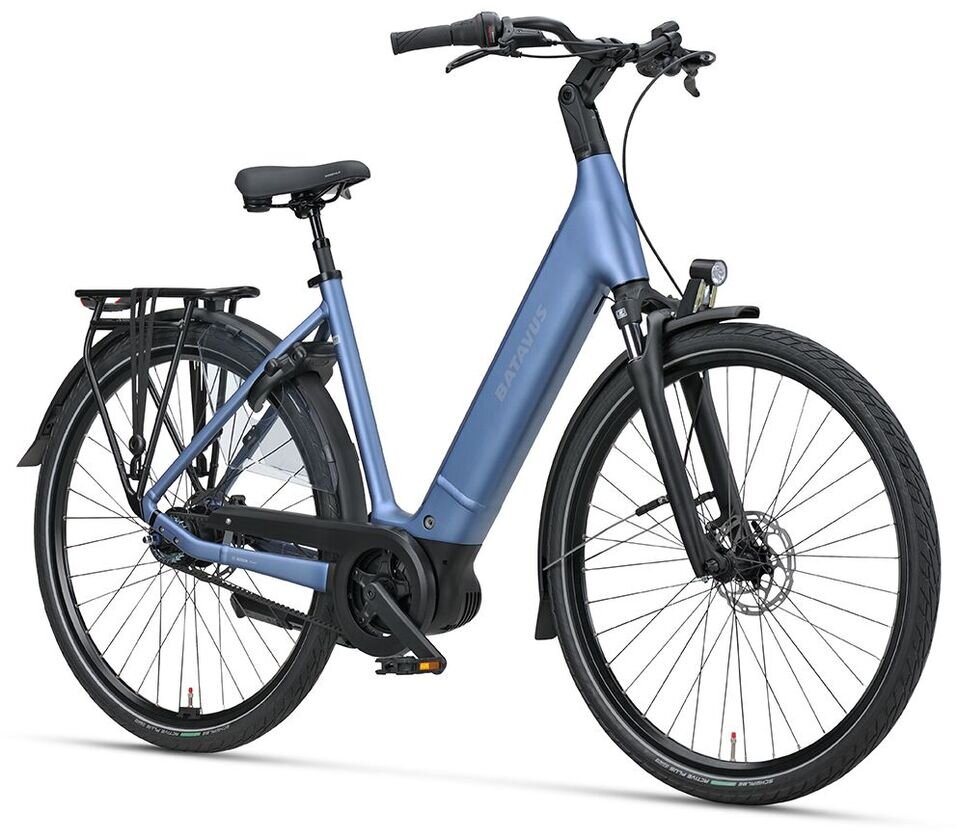 Rower elektryczny na pasku Batavus Finez PT Exclusive Bosch Unisex Steel Blue Mat