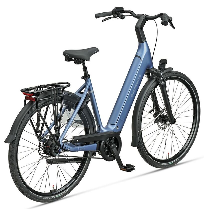 Rower elektryczny na pasku Batavus Finez PT Exclusive Bosch Unisex Steel Blue Mat