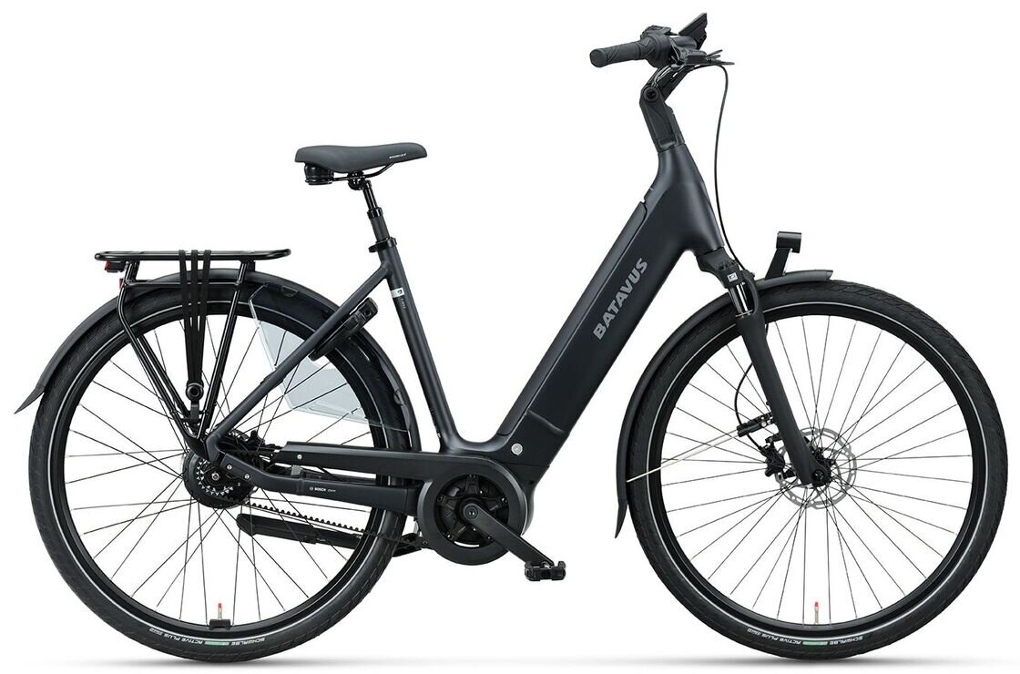 Rower elektryczny na pasku Batavus Finez PT Exclusive Bosch Unisex Volcano Black Mat