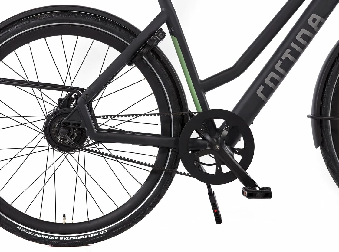 Rower elektryczny na pasku Cortina E-Lett Graphite Black Mat 57