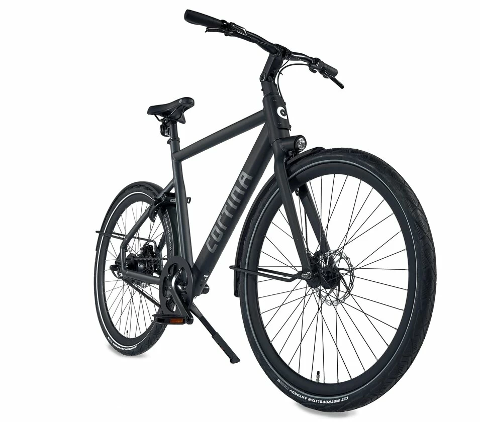 Rower elektryczny na pasku Cortina E-Lett Męski Graphite Black Mat