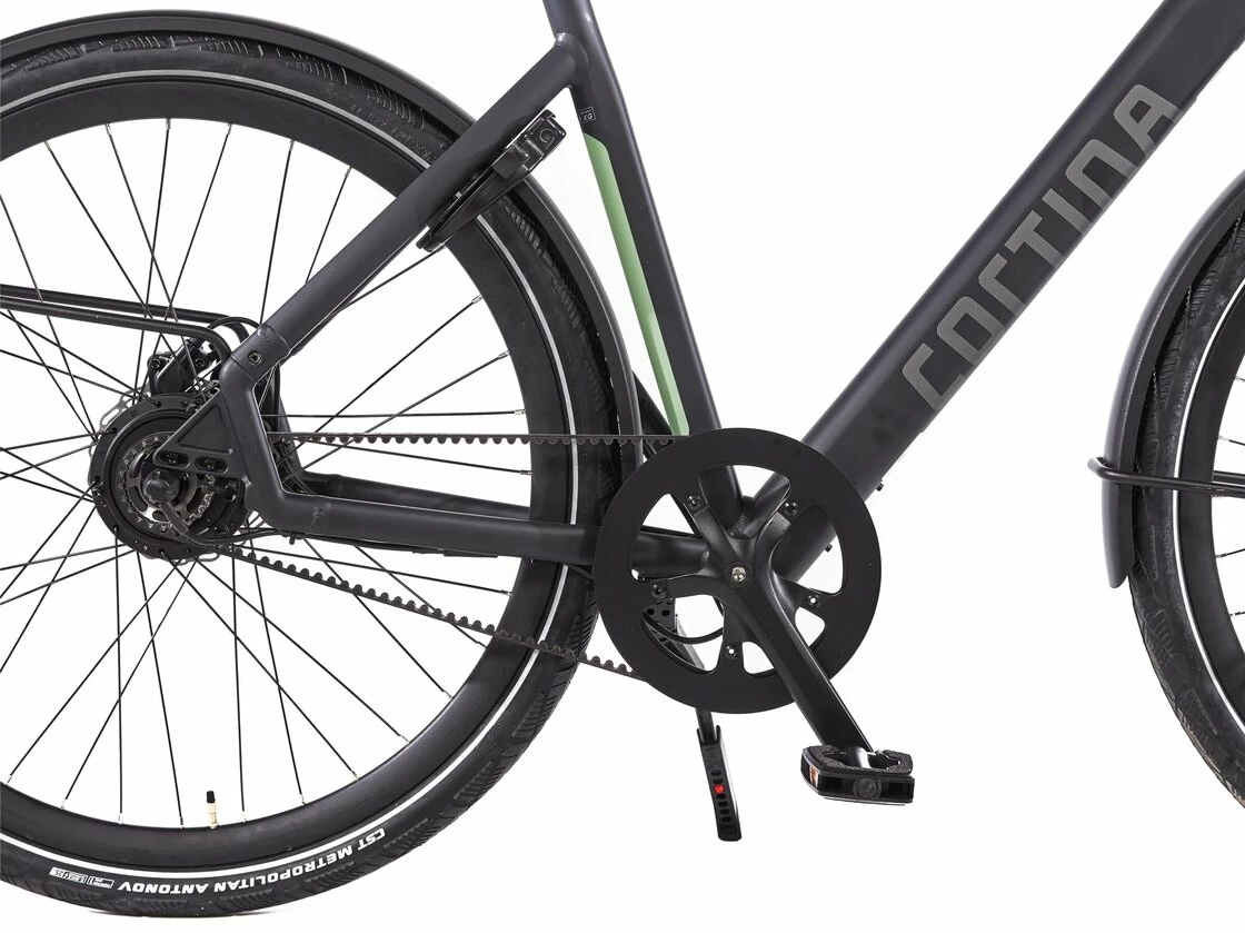Rower elektryczny na pasku Cortina E-Lett Męski Graphite Black Mat