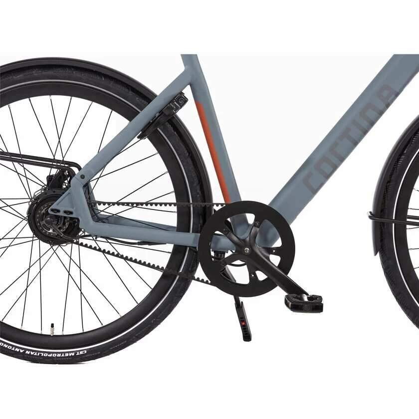 Rower elektryczny na pasku Cortina E-Lett Męski Squirrel Grey Mat