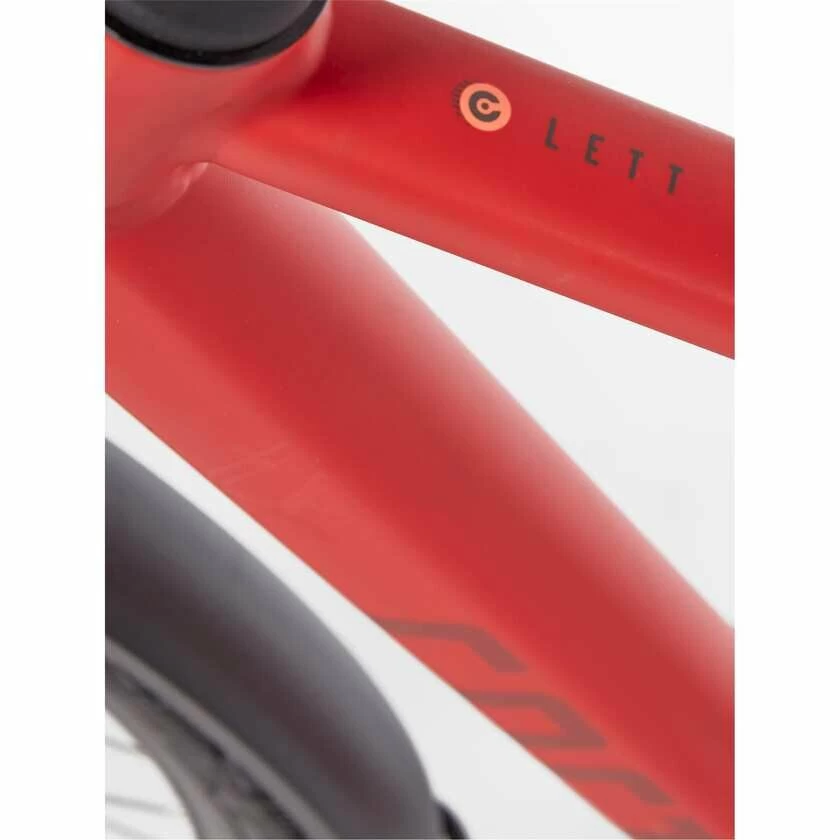 Rower elektryczny na pasku Cortina E-Lett Męski Traffic Red Mat 61