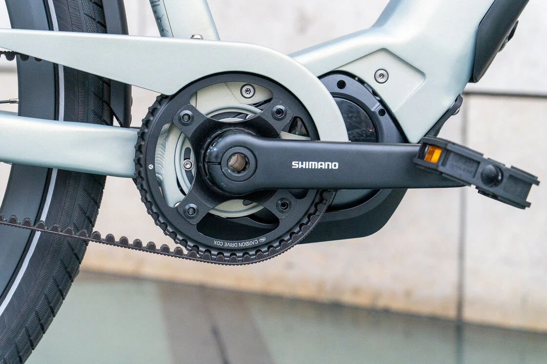 Rower elektryczny na pasku Cortina E-Silento Pro Shimano Steps 500Wh