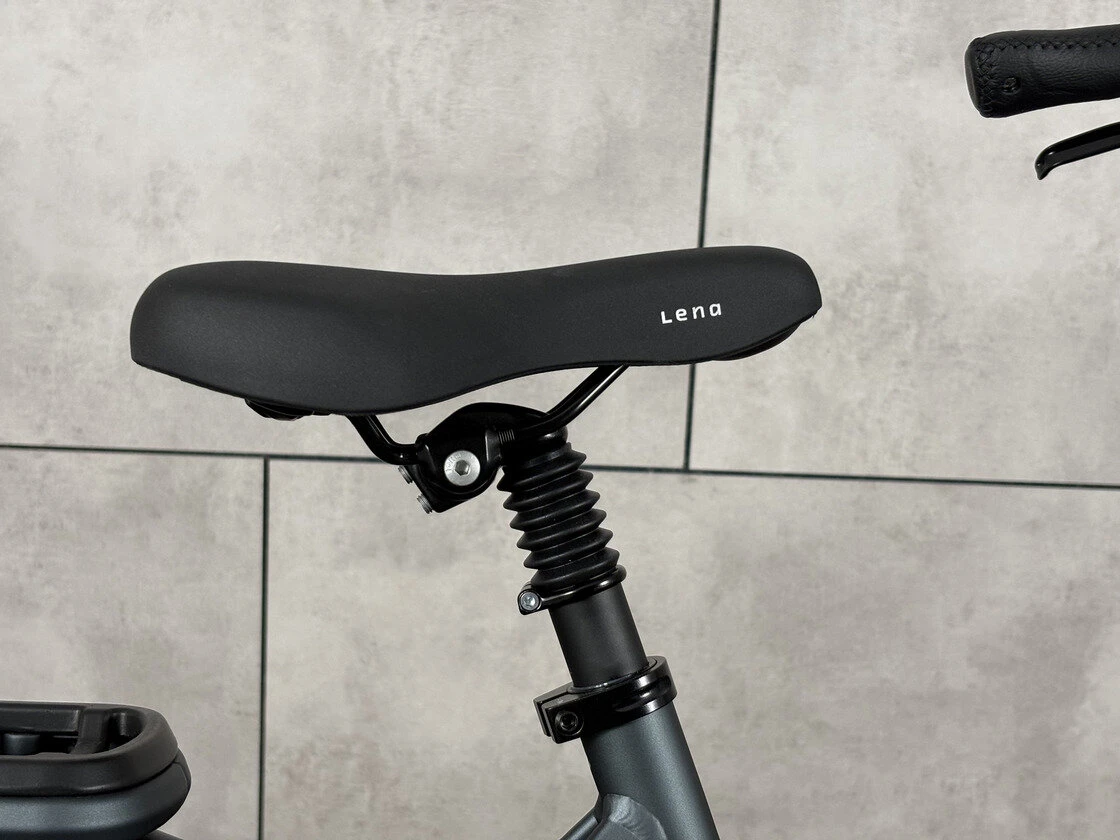 Rower elektryczny na pasku Gazelle Avignon C380 HMB Bosch Outlet Teal grey 57