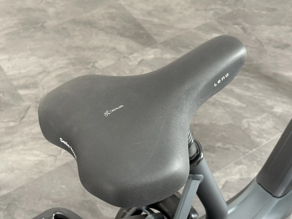 Rower elektryczny na pasku Gazelle Avignon C380 HMB Bosch Outlet Teal grey 57