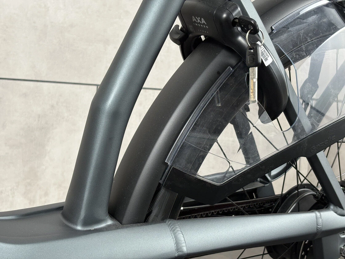 Rower elektryczny na pasku Gazelle Avignon C380 HMB Bosch Outlet Teal grey 57
