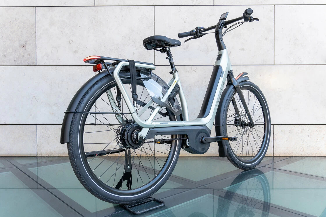 Rower elektryczny na pasku Gazelle Avignon C380 HMB Bosch Pebble grey mat