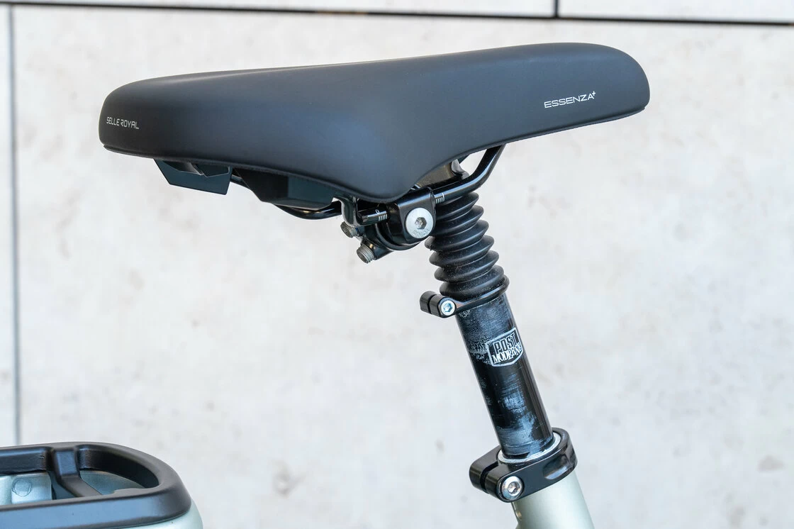 Rower elektryczny na pasku Gazelle Avignon C380 HMB Bosch Pebble grey mat