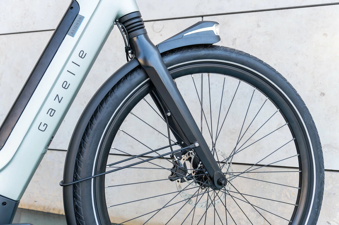 Rower elektryczny na pasku Gazelle Avignon C380 HMB Bosch Pebble grey mat 61
